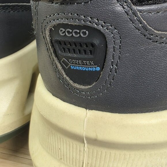 Mens Size 10.5 - ECCO Biom C4 Golf Shoes Wide Gray White Gore-Tex Spikeless - Picture 9 of 11